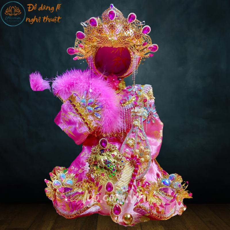 Bộ mã hồng dâng cô Chín LYO-052 