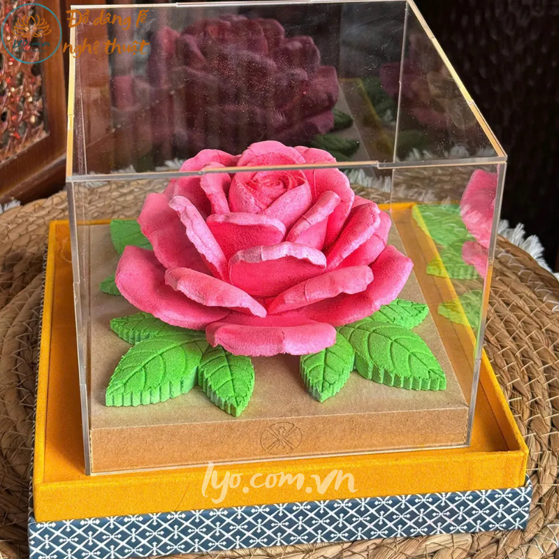 Oản hoa hồng đỏ LYO-085