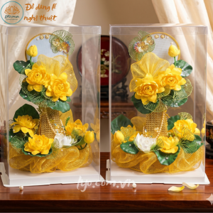 Oản quạt hoa sen LYO-075