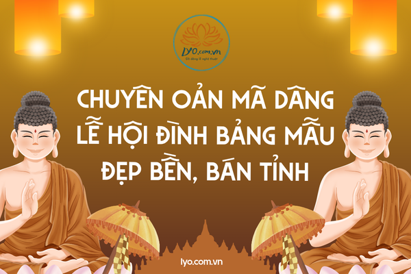 Chuyên oản mã dâng Lễ hội Đình Bảng mẫu đẹp bền, bán tỉnh