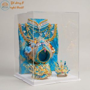Bộ mã xiêm y xanh lam Lyo-122