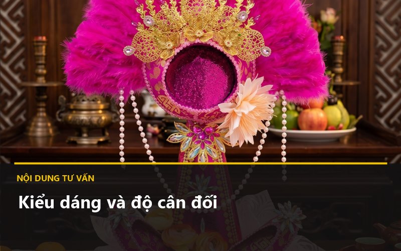 Oản mã mũ hài quạt hồng LYO kiểm tra kiểu dáng